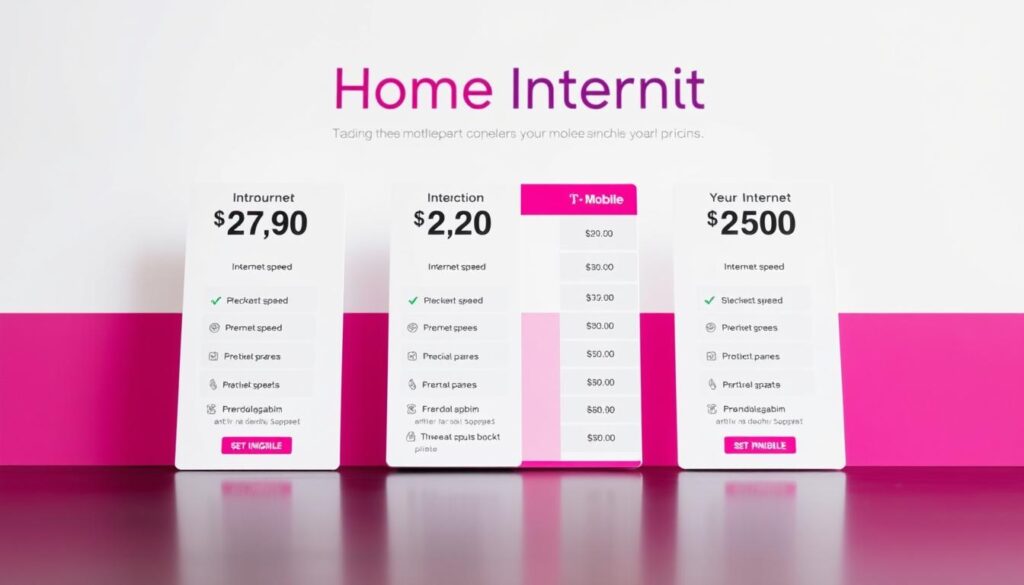 T-Mobile Home Internet Pricing Comparison