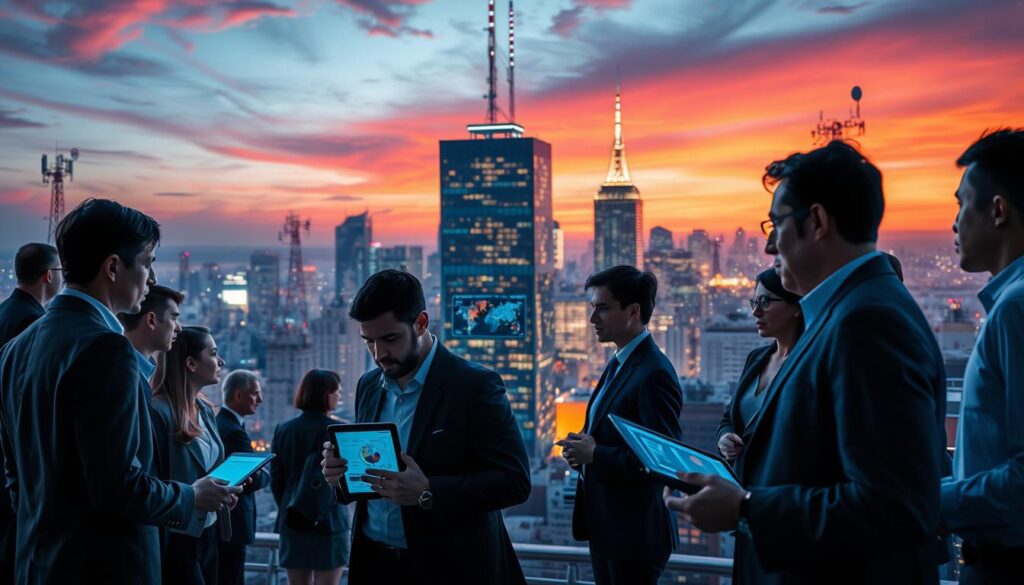 US telecom market competition