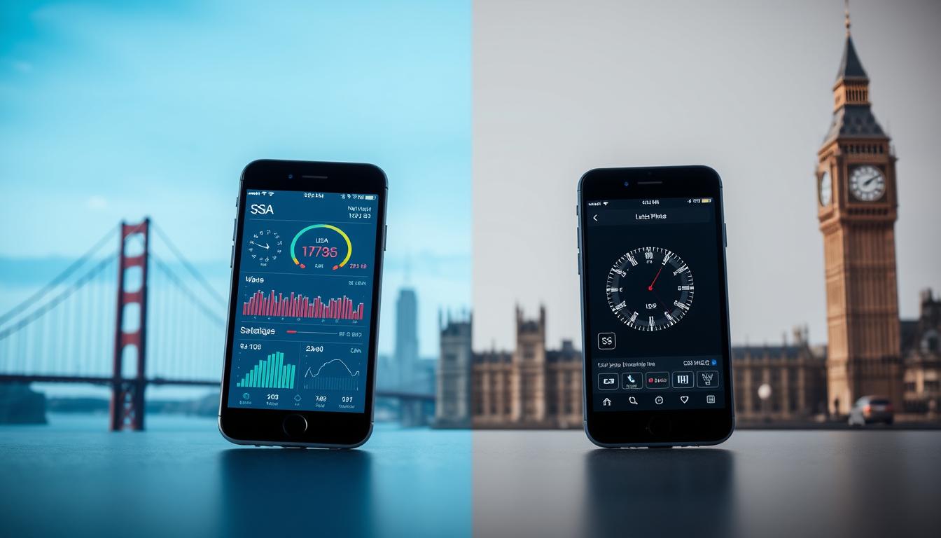 Compare USA vs UK Telecom ISP Services